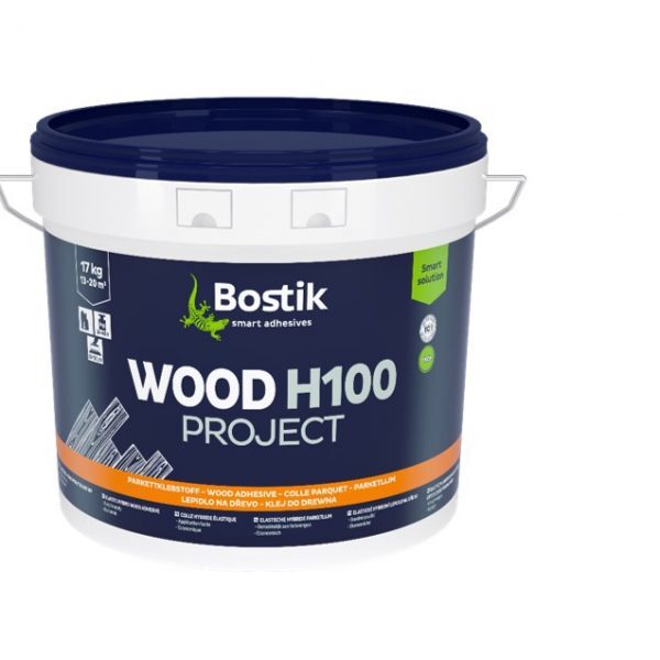 Bostik Wood H100 Project  Elastīga hibrīda līme parketam